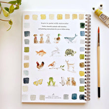 Load image into Gallery viewer, emily lex studio - Animals watercolor workbook