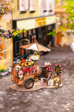 Load image into Gallery viewer, 3D Wooden Puzzle: Blossom Cart