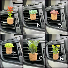 Load image into Gallery viewer, Plant Car Vent Clip Air Freshener Diffuser (Reusable): Random Scents