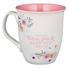 Load image into Gallery viewer, Best Mom Ever White and Pink Coffee Mug - Numbers 6:24