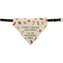 Load image into Gallery viewer, Elf Made Me/You Bake Large Collar Bandana