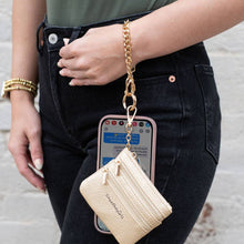 Load image into Gallery viewer, Clip &amp; Go Chain w/Zippered Pouch: Gun Metal
