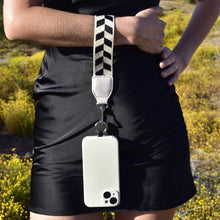 Load image into Gallery viewer, Clip &amp; Go Strap w/Zippered Pouch: Black