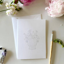 Load image into Gallery viewer, emily lex studio - Bouquets paintable watercolor notecard set