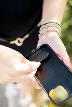 Load image into Gallery viewer, Clip &amp; Go Chain w/Zippered Pouch: Gun Metal