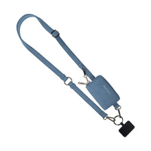 Load image into Gallery viewer, Clip &amp; Go Strap w/Pouch Brushed Vegan Leather: Black