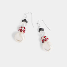 Load image into Gallery viewer, Snowman Bead Drop - Red/White