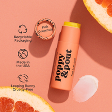 Load image into Gallery viewer, Poppy &amp; Pout - Lip Balm, Pink Grapefruit