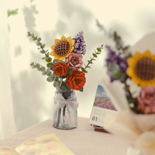 Load image into Gallery viewer, 3D Wooden Flower Puzzle Bundle Pack