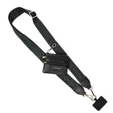Load image into Gallery viewer, Clip &amp; Go Strap w/Zippered Pouch Classic: Black