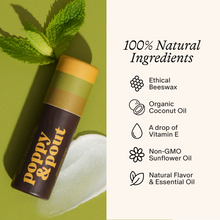Load image into Gallery viewer, Poppy &amp; Pout - Lip Balm, Retro Surf, Midnight Mint