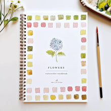 Load image into Gallery viewer, emily lex studio - Flowers watercolor workbook