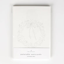 Load image into Gallery viewer, Christmas cheer paintable notecard