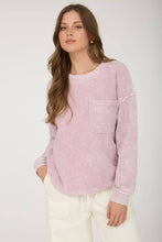 Load image into Gallery viewer, LONG SLEEVE RIB KNIT TOP