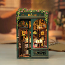 Load image into Gallery viewer, DIY Book Nook Kit: Owl Bookstore
