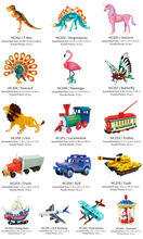 Load image into Gallery viewer, 3D Wooden Puzzles (with paint) Kits: Lion