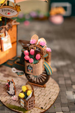 Load image into Gallery viewer, 3D Wooden Puzzle: Blossom Cart