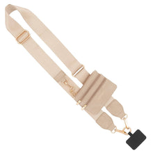 Load image into Gallery viewer, Clip &amp; Go Strap with Pouch - Neutral Collection: Taupe
