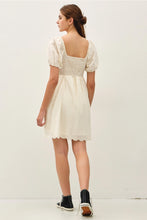 Load image into Gallery viewer, Eyelet Mini Dress
