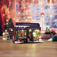 Load image into Gallery viewer, DIY Miniature House Kit: Christmas Wonderland