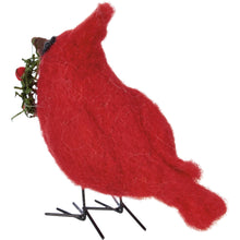 Load image into Gallery viewer, Cardinal With Wreath Critter