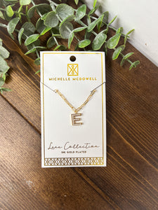 The Emma Collection Alphabet Necklaces