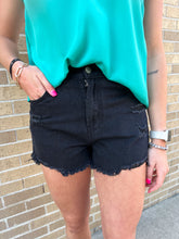 Load image into Gallery viewer, Denim Elastic Waist Band Shorts