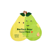 Load image into Gallery viewer, Perfect Pear sheet facial mask  (2 in 1)