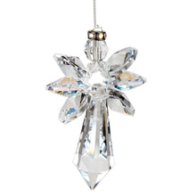 Load image into Gallery viewer, Crystal Guardian Angel Suncatcher - Large, Aurora Borealis