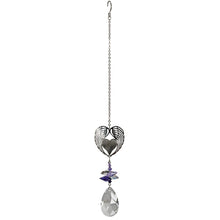 Load image into Gallery viewer, Crystal Fantasy Suncatcher - Winged Heart
