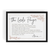 Load image into Gallery viewer, The Lord&#39;s Prayer Canvas