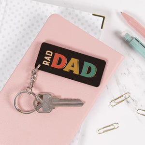 Rad Dad Key Chain