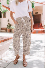 Load image into Gallery viewer, Leopard Casual Loose Cropped Pant