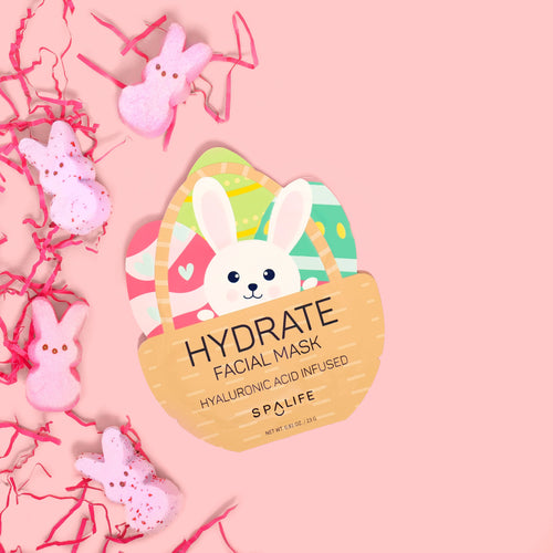 Easter Bunny, Hyaluronic Acid infused Facial Mask