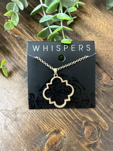 Gold Whisper Necklace Collection
