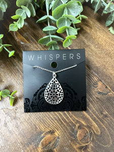 Silver Whisper Necklace Collection