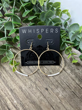 Load image into Gallery viewer, Gold/Silver Whisper Earrings Collection