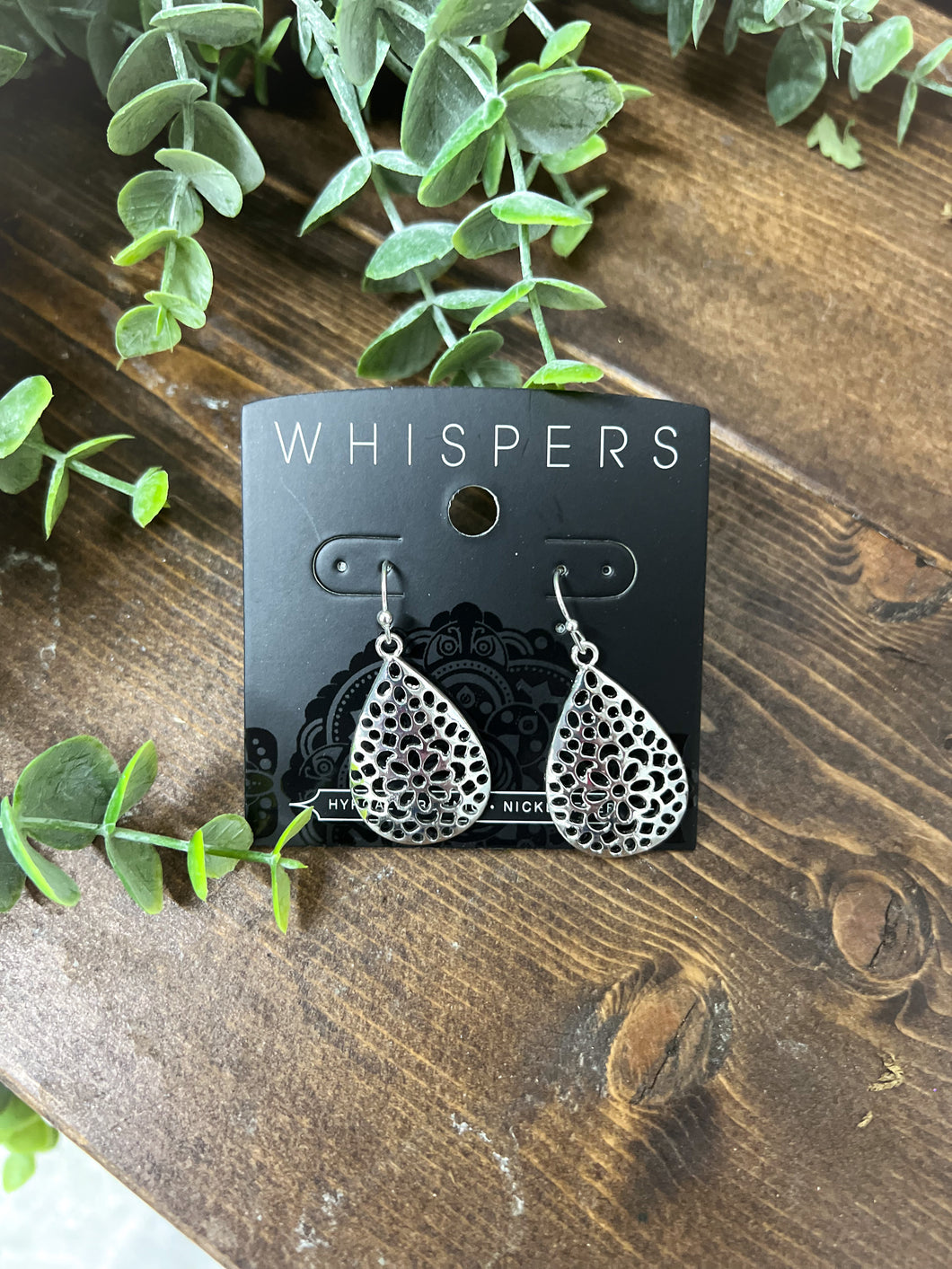 Silver Whisper Earring Collection 2