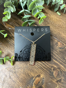 Gold Whisper Necklace Collection